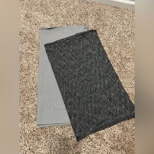 Lululemon scarves- set of 2